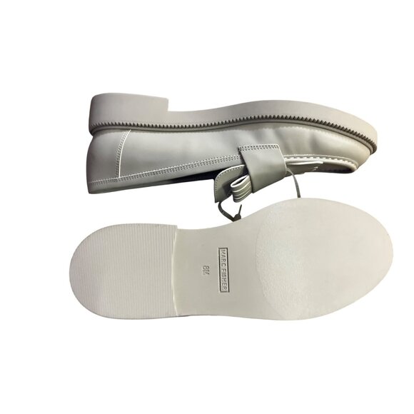 Marc Fisher Calixy Loafers Womens 8M Gray Fringe Slip-On Moc Toe NEW No Tags - Picture 12 of 16